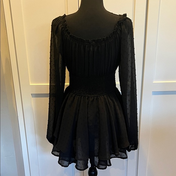 Urban Outfitters Urban Outfitters Black Romper Black Mini Size SP - Picture 5 of 7